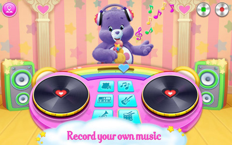 اسکرین شات بازی Care Bears Music Band 2