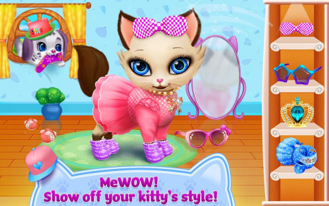 اسکرین شات بازی Kitty Love - My Fluffy Pet 1