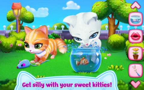 اسکرین شات بازی Kitty Love - My Fluffy Pet 2