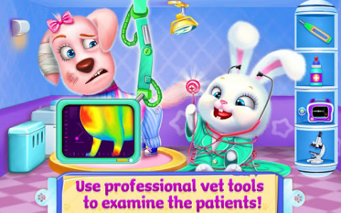 اسکرین شات بازی Doctor Fluff Pet Vet 4