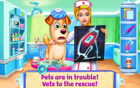 اسکرین شات بازی Doctor Fluff Pet Vet 7