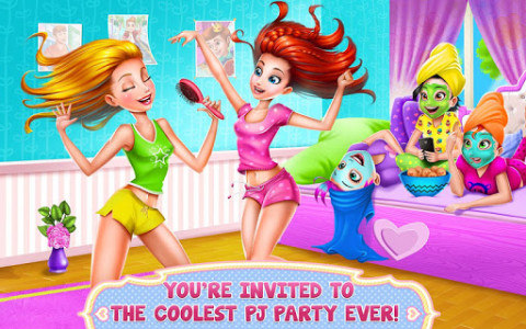 اسکرین شات بازی Girls PJ Party - Spa & Fun 5