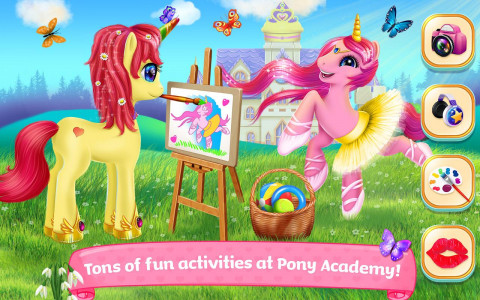 اسکرین شات بازی Pony Princess Academy 4