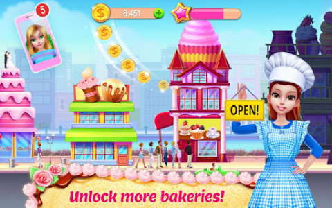 اسکرین شات بازی My Bakery Empire: Bake a Cake 5