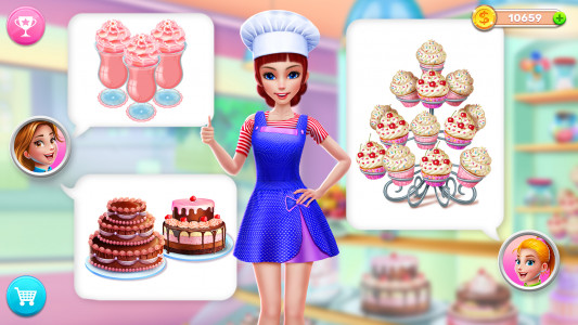 اسکرین شات بازی My Bakery Empire: Bake a Cake 4