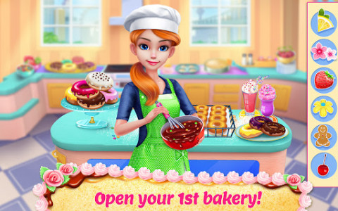 اسکرین شات بازی My Bakery Empire: Bake a Cake 2