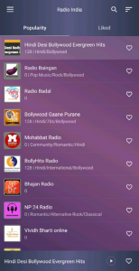 اسکرین شات برنامه Radio India - Radio India FM 2