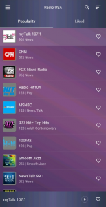 اسکرین شات برنامه Radio USA - Radio USA FM 2