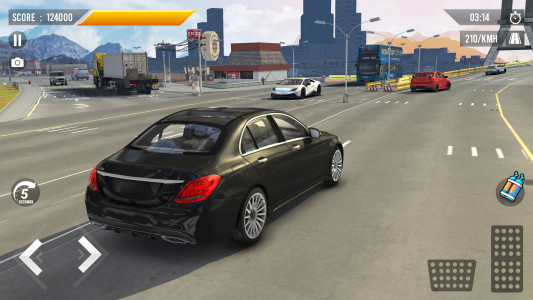 اسکرین شات بازی Open World Car Driving Sim 2
