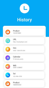 اسکرین شات 8 برنامه QR Code Reader