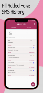اسکرین شات 4 برنامه Fake SMS - Fake Text Message