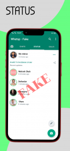اسکرین شات 3 برنامه Fake WhatPrank Chat Maker