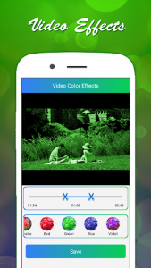 اسکرین شات برنامه Color Video Effects, Add Music, Video Effects 5