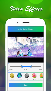 اسکرین شات برنامه Color Video Effects, Add Music, Video Effects 4