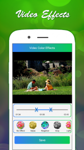 اسکرین شات برنامه Color Video Effects, Add Music, Video Effects 3