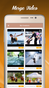 اسکرین شات برنامه Merge Videos, Video Joiner 6