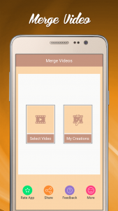 اسکرین شات برنامه Merge Videos, Video Joiner 1