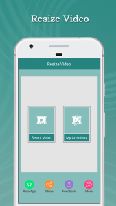 اسکرین شات 1 برنامه Resize Video