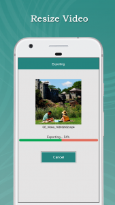 اسکرین شات برنامه Resize Video 4