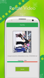 اسکرین شات 6 برنامه Rotate Video, Cut Video