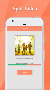 اسکرین شات برنامه Split Video 4