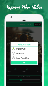اسکرین شات 4 برنامه Blur Video, Blur Square Video,