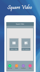 اسکرین شات 1 برنامه Square Video