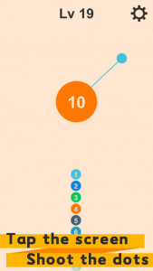 اسکرین شات 1 بازی Dots Shot : Colorful Arrow