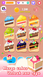 اسکرین شات بازی Merge Cake Mania 3