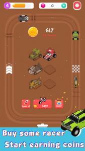 اسکرین شات بازی Merge Car Racer - Idle Rally Empire 7