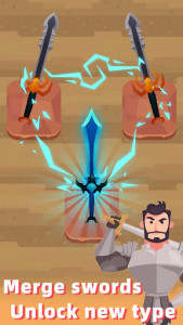 اسکرین شات بازی Merge Sword - Idle Blacksmith Master 6