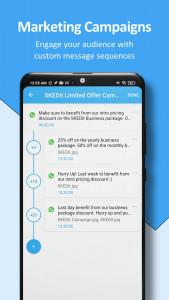 اسکرین شات برنامه SKEDit: AI Message Scheduler 5