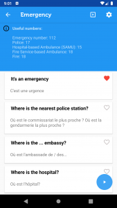 اسکرین شات برنامه Learn French Phrasebook 5