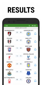 اسکرین شات 3 برنامه Football Live Scores