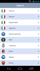اسکرین شات برنامه Serie A 1