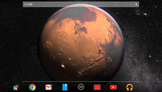 اسکرین شات برنامه Mars in HD Gyro 3D Free 7