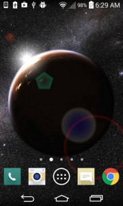 اسکرین شات برنامه Mars in HD Gyro 3D Free 2