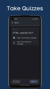 اسکرین شات برنامه Learn HTML 5