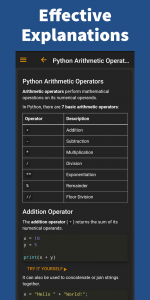 اسکرین شات برنامه Python Tutorial 6