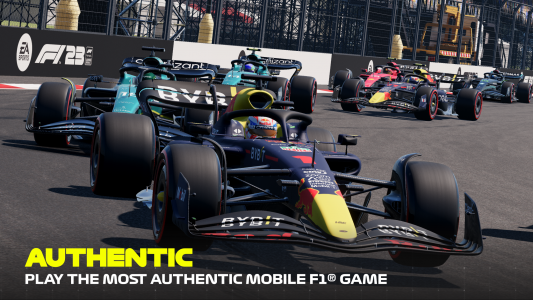 اسکرین شات بازی F1 Mobile Racing 1