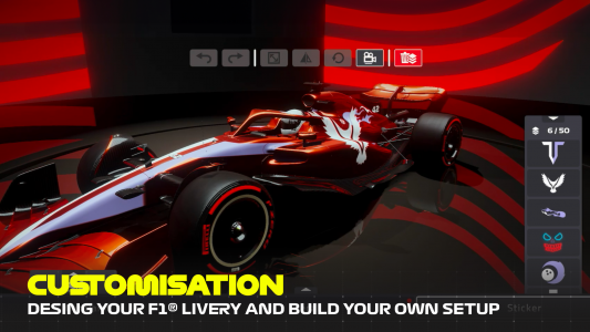 اسکرین شات بازی F1 Mobile Racing 4