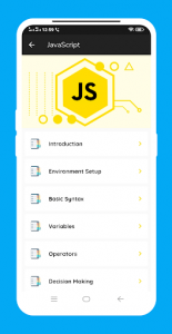 اسکرین شات برنامه Learn JavaScript Programming, Javascript tutorials 2
