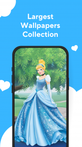 اسکرین شات 7 برنامه Princess Wallpapers Live 3D 4K