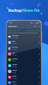 اسکرین شات برنامه Apps Share, Apk Share & Backup 4