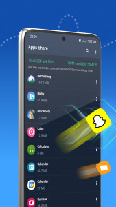 اسکرین شات برنامه Apps Share, Apk Share & Backup 1
