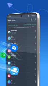 اسکرین شات برنامه Apps Share, Apk Share & Backup 3