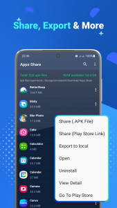 اسکرین شات برنامه Apps Share, Apk Share & Backup 5