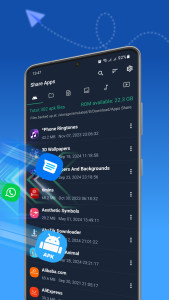 اسکرین شات 3 برنامه Share Apps: APK, File Sharing