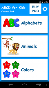 اسکرین شات برنامه ABCD for Kids: Preschool Learning Games 7