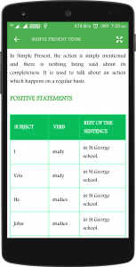 اسکرین شات برنامه English Grammar Book 2